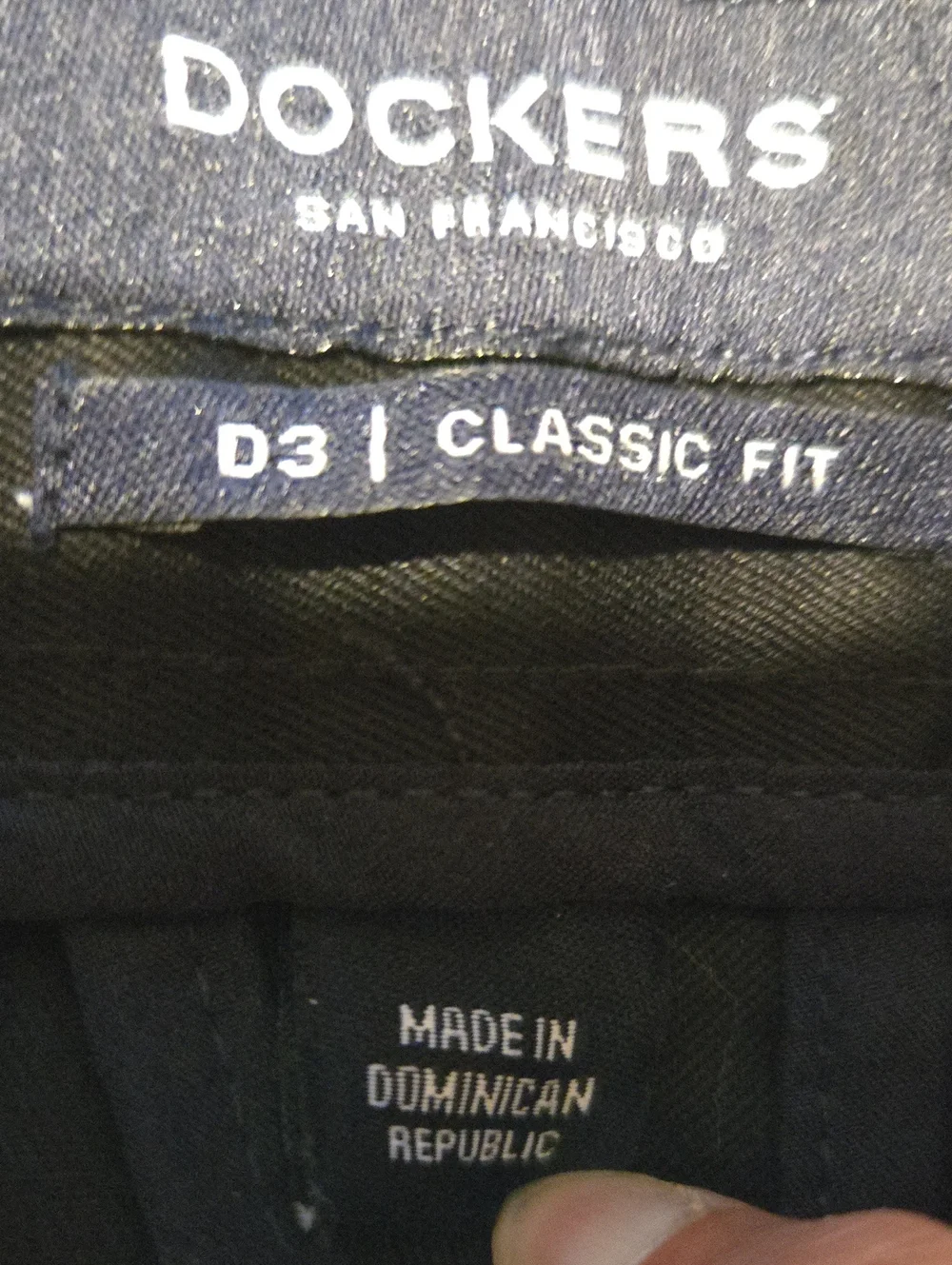 Dockers Black Classic Fit Dress Pants Never Worn.